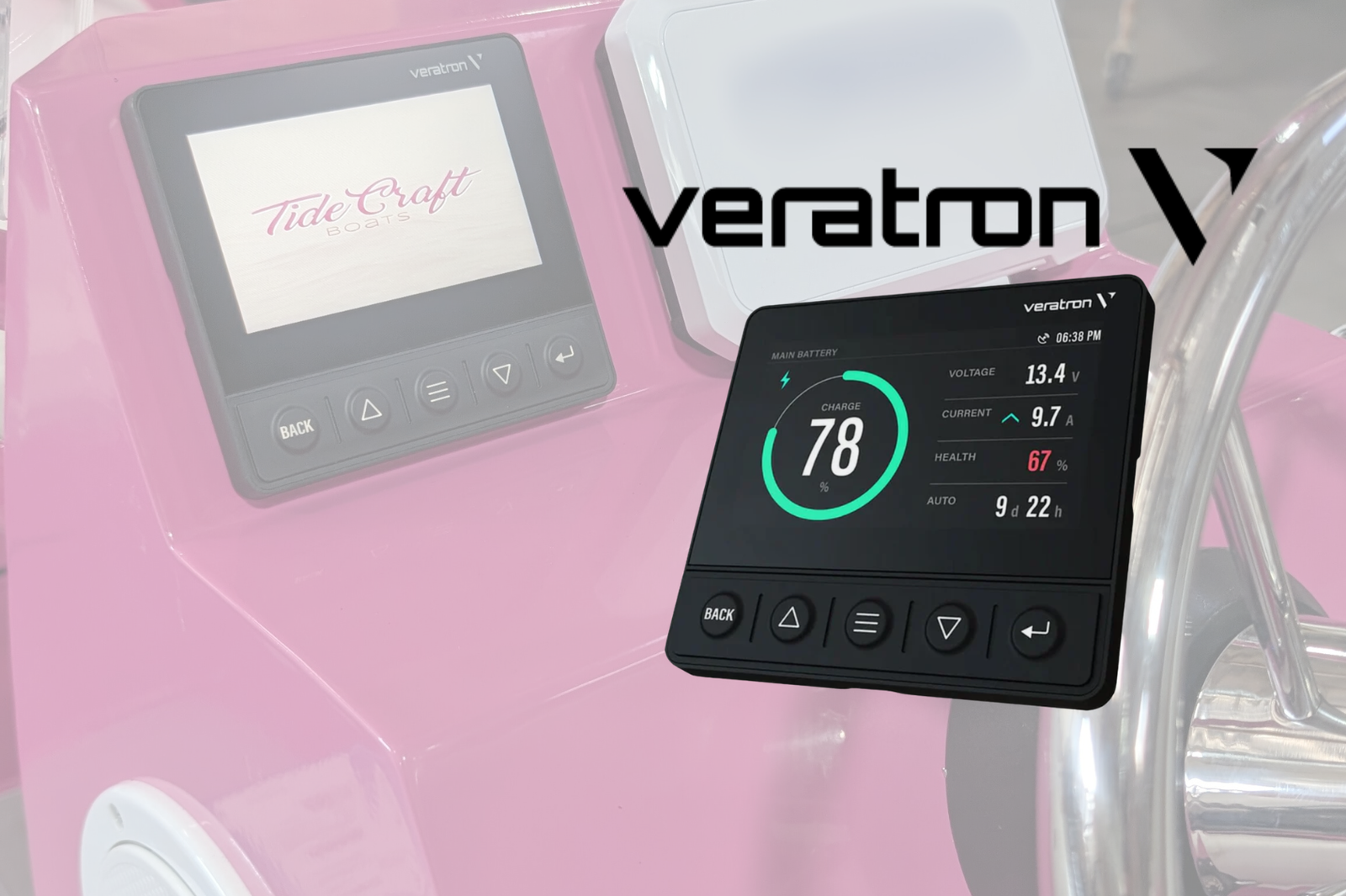 Tide Craft Boats Announces OEM Partnership with Veratron, Bringing OL43 Digital Displays to Its 10’–16’ Models