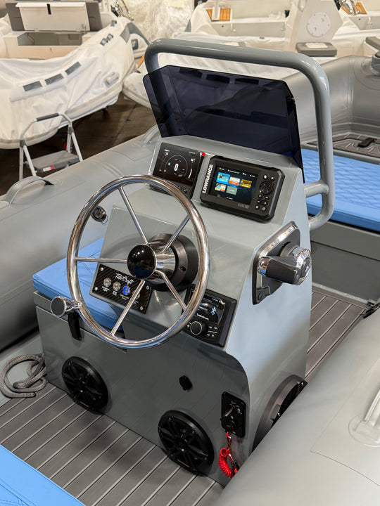 Custom Grey/Blue Catalina 13