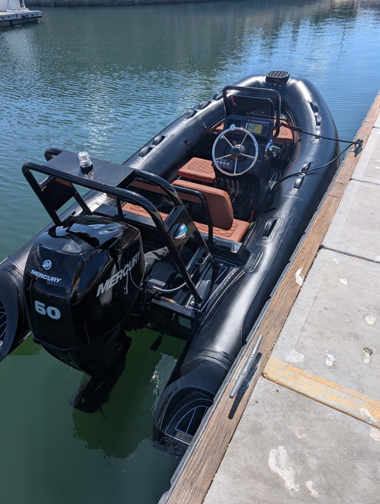 Custom Black & Tan Catalina 13