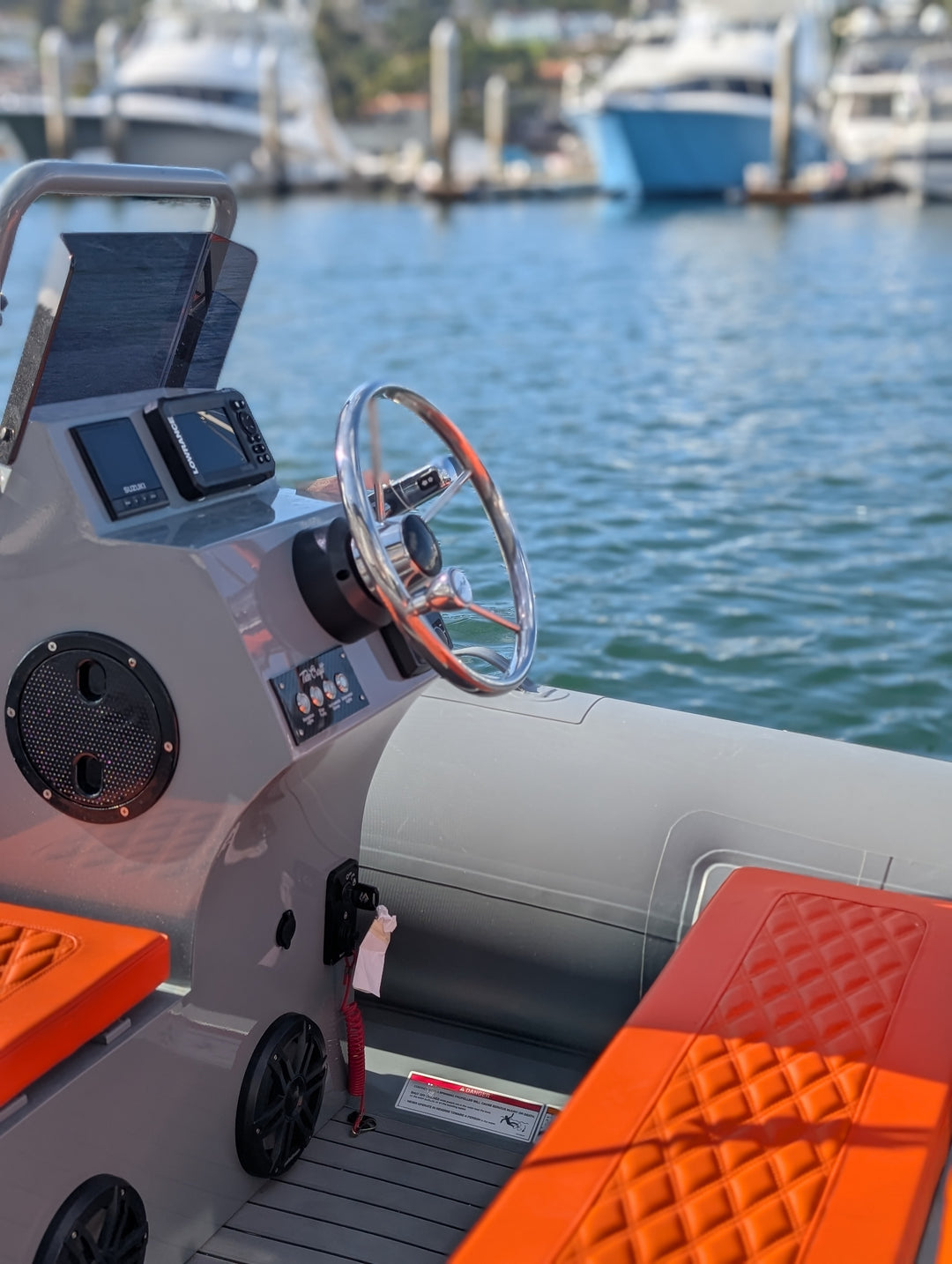 Custom Gray/Orange Catalina 13