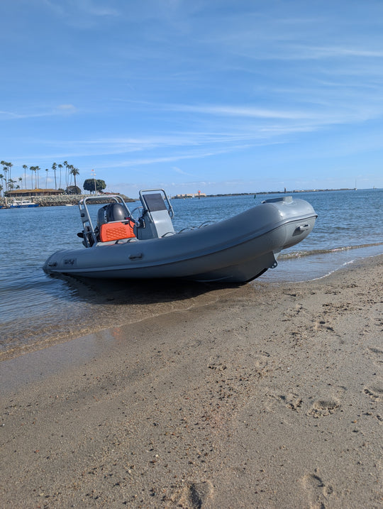 Custom Gray/Orange Catalina 13