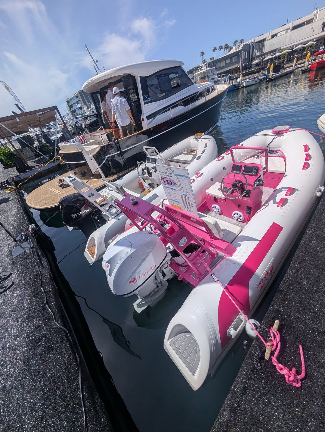 2027 Custom Pink and White Catalina 13