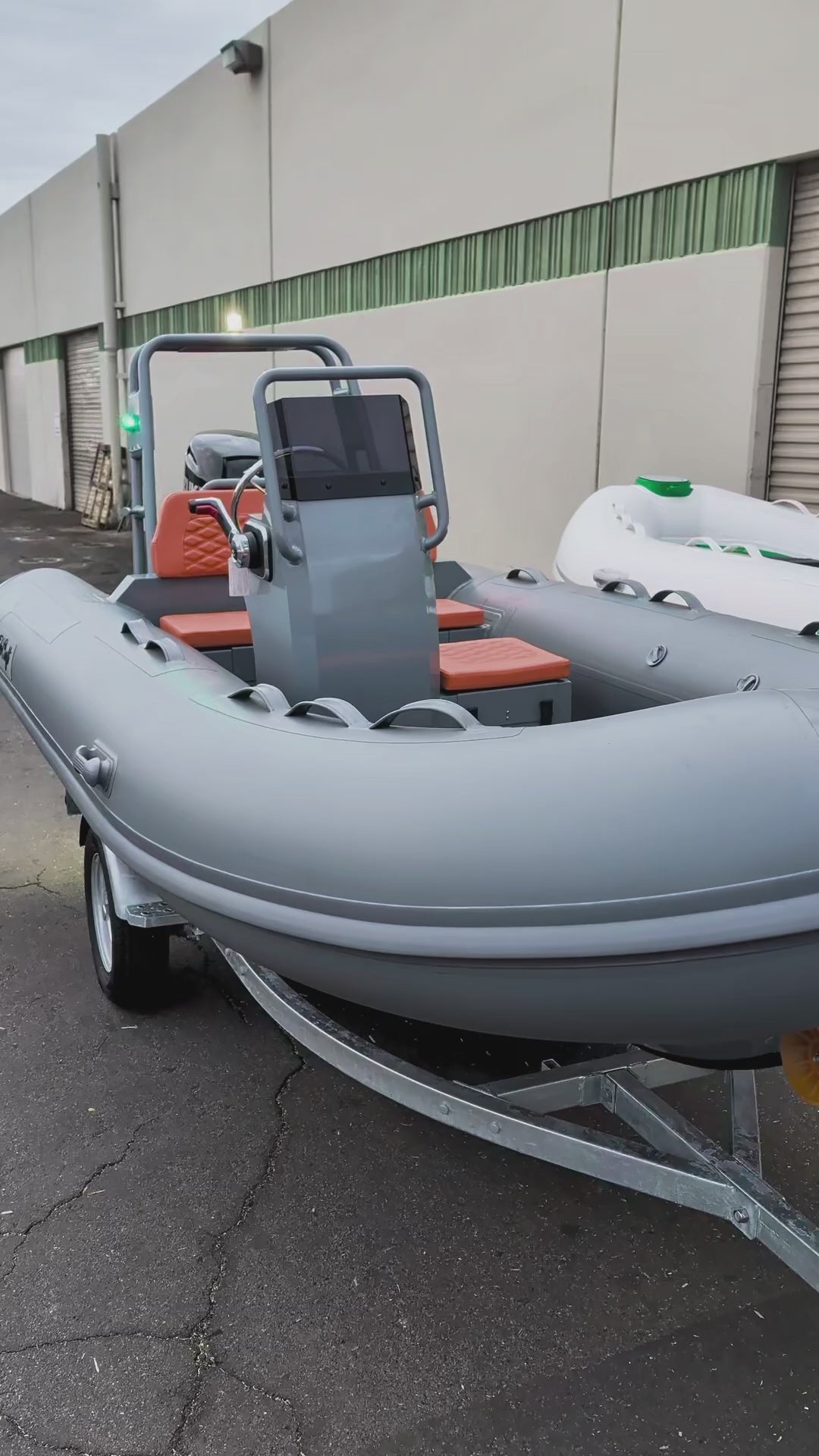 Custom Gray/Orange Catalina 13